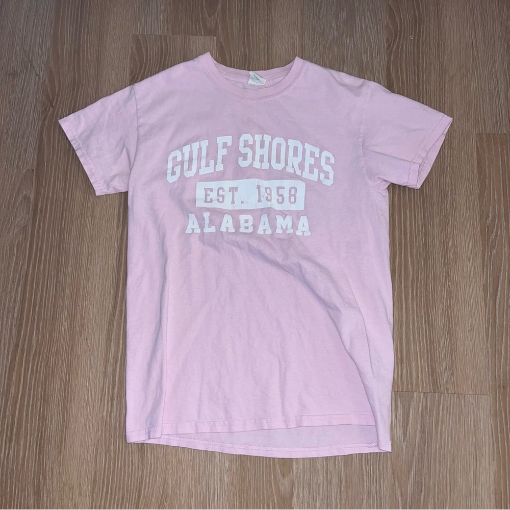 Gulf shores Alabama pink tshirt